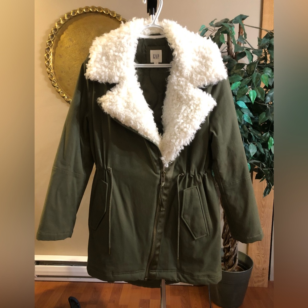 Gap green coat